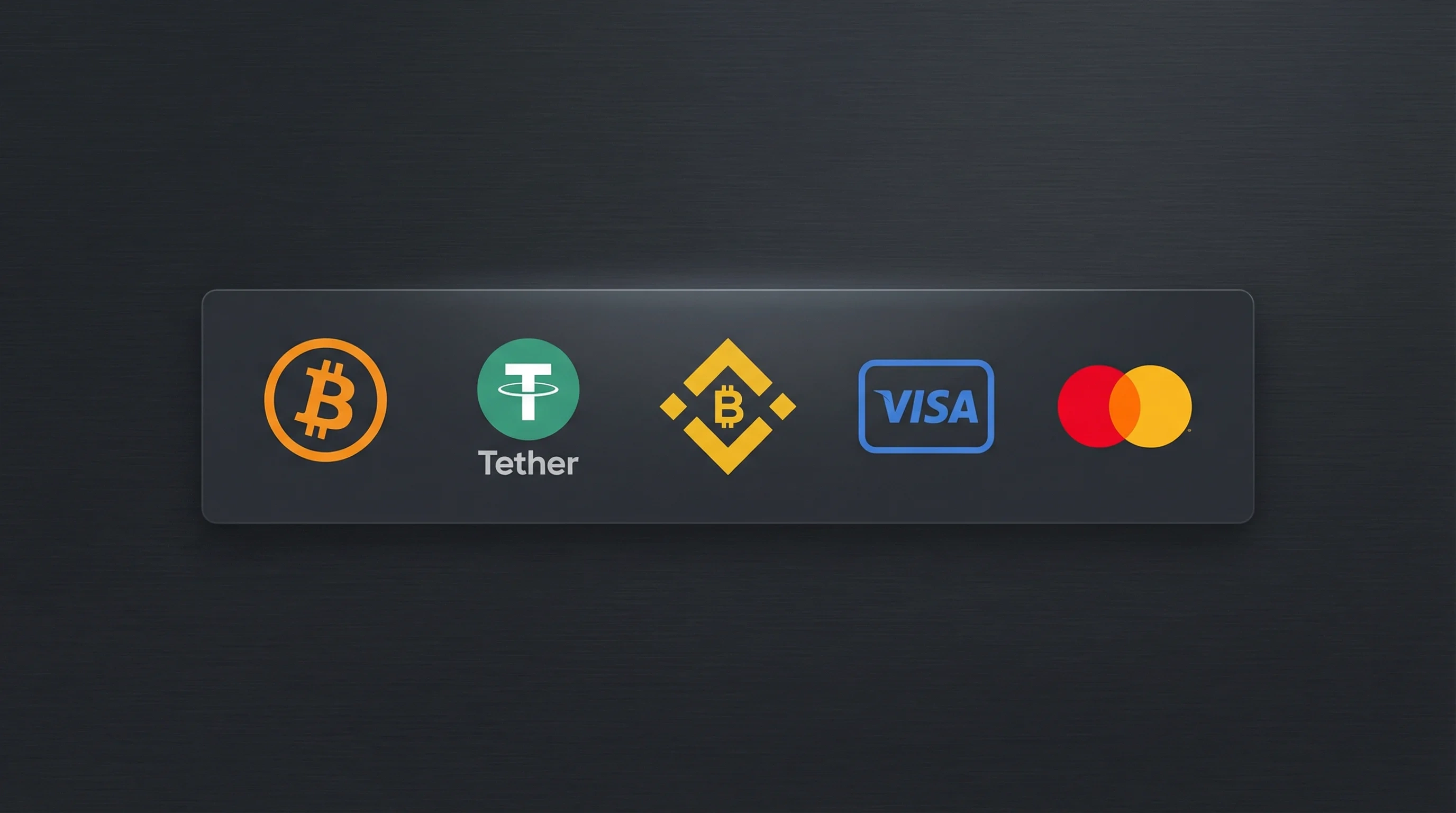 支持的支付方式